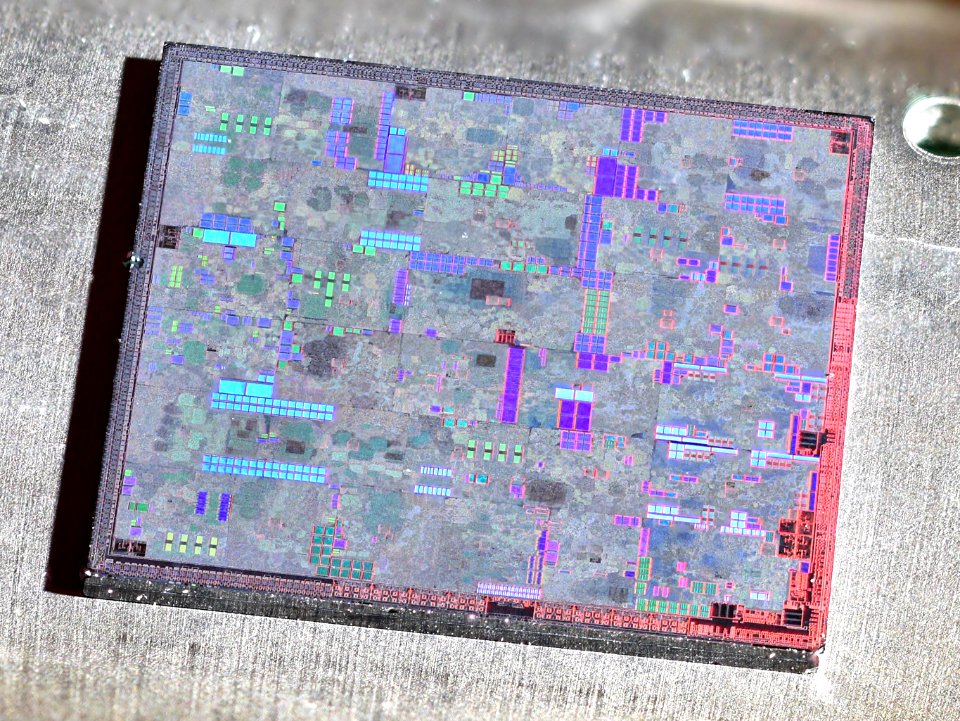 Nvidia G70 die shot