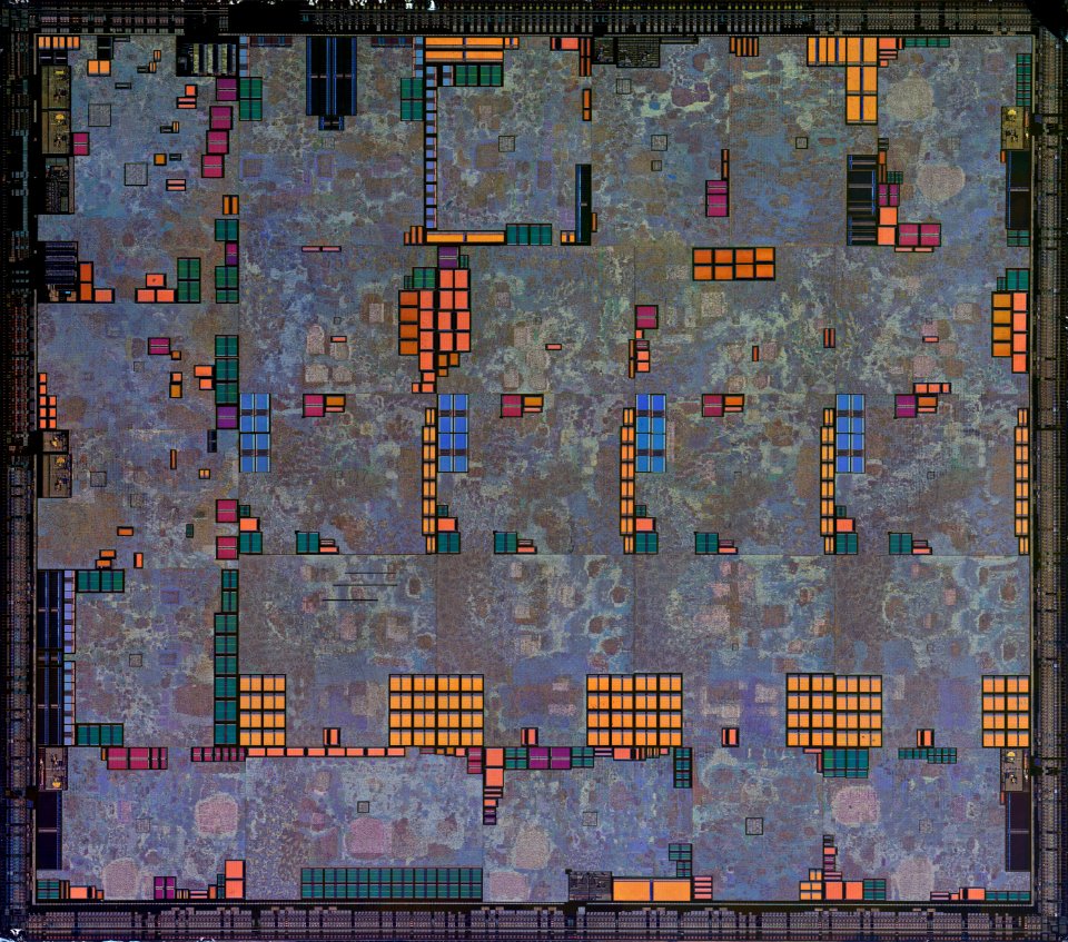 Nvidia NV40 die shot (high res - stitched)