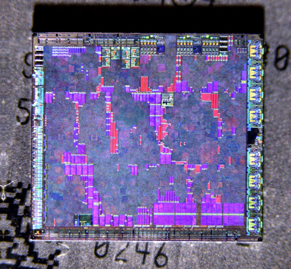 Nvidia G72 die shot