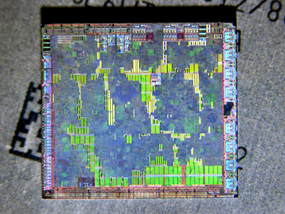 Nvidia G72 die shot