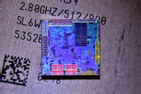 Nvidia GT218 die shot