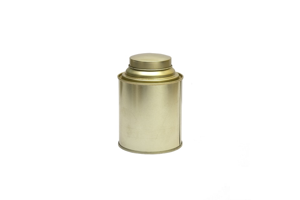 Metal storage can