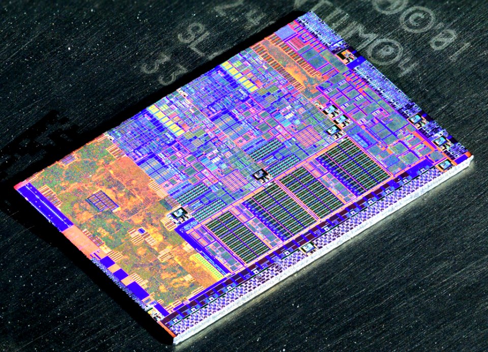 Intel Sandy Bridge 2C-GT1 die shot