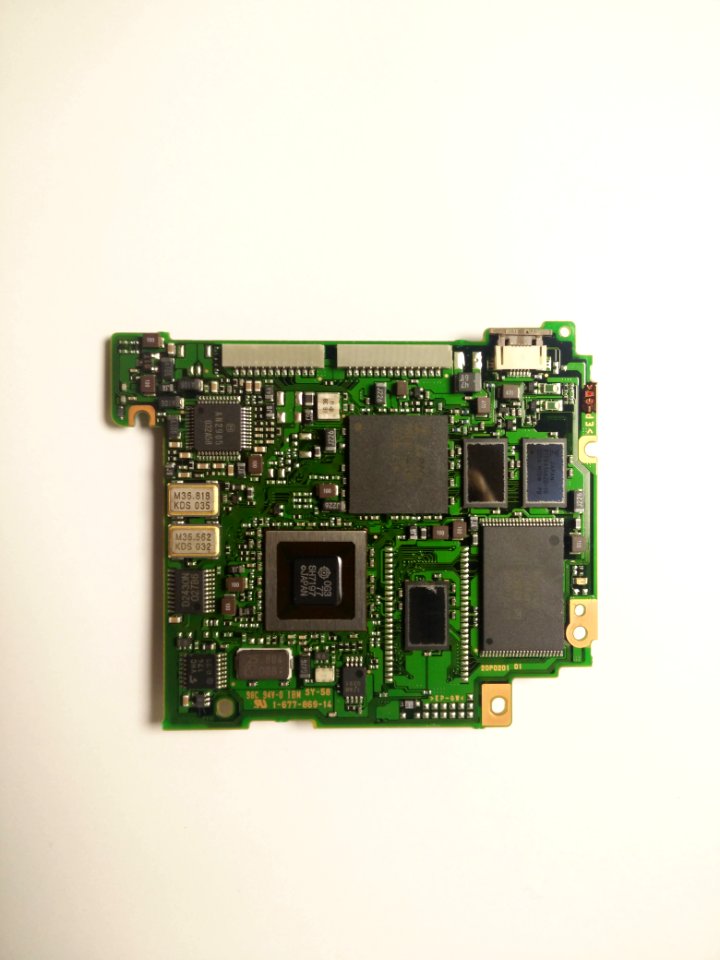 PCB from old camera