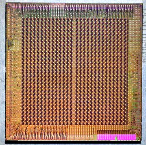 ATi R580+ top metal die shot