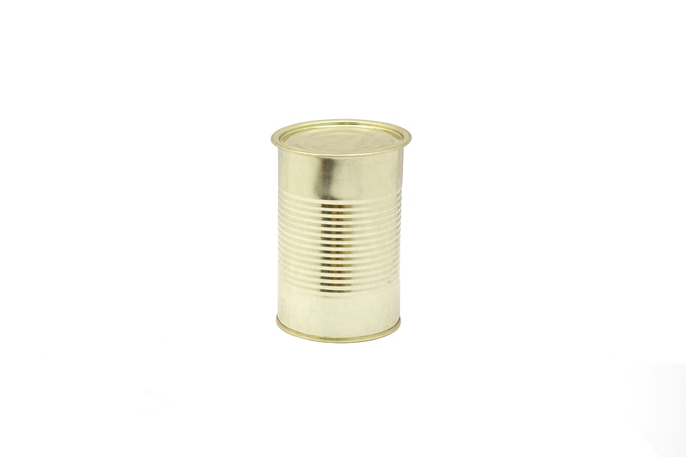 Metal storage can