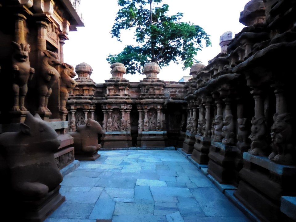 Kailasanathar temple Kanchipuram Tamil Nadu
