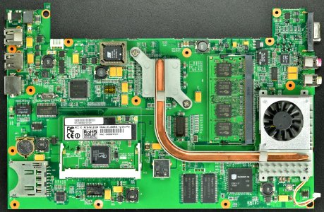 Motherboard bottom - (Emtec Gdium Liberty 1000)