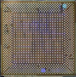 Xerox Calypso die shot - top metal