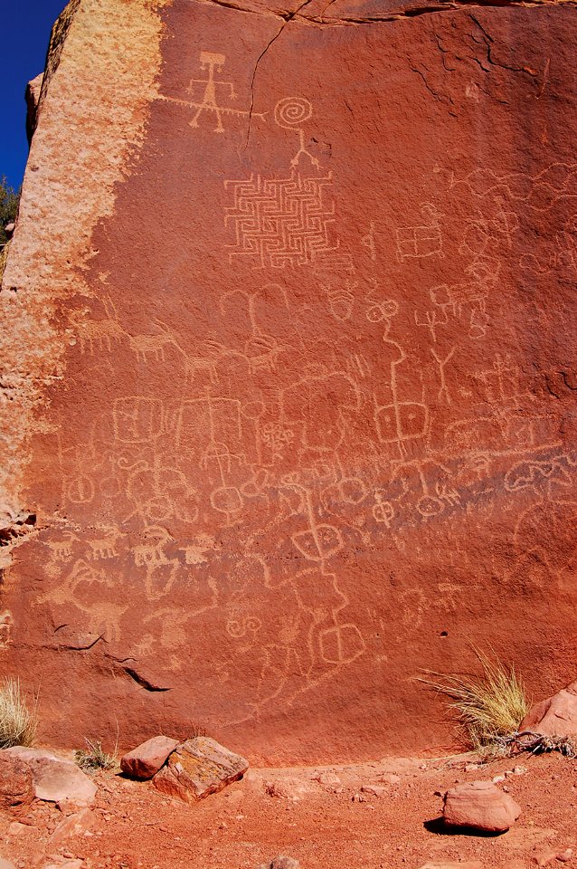Vermilion Cliffs National Monument - Maze Petroglyphs