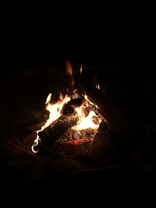 Burn bonfire flame