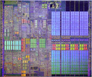 Intel Prescott-2M die shot