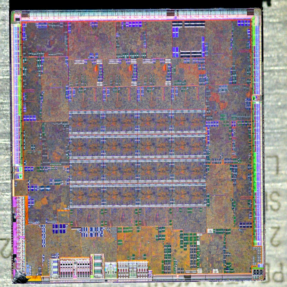ATI RV670 die shot