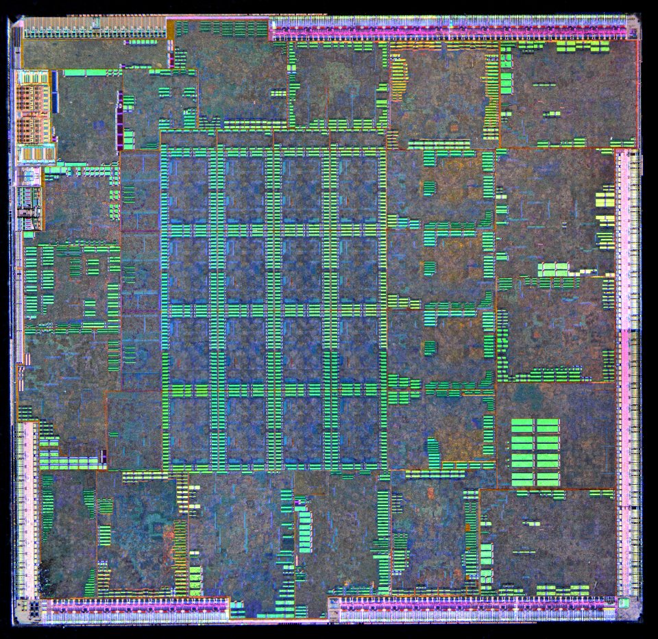 ATI R600 (Radeon HD 2900 XT / PRO / GT) die shot