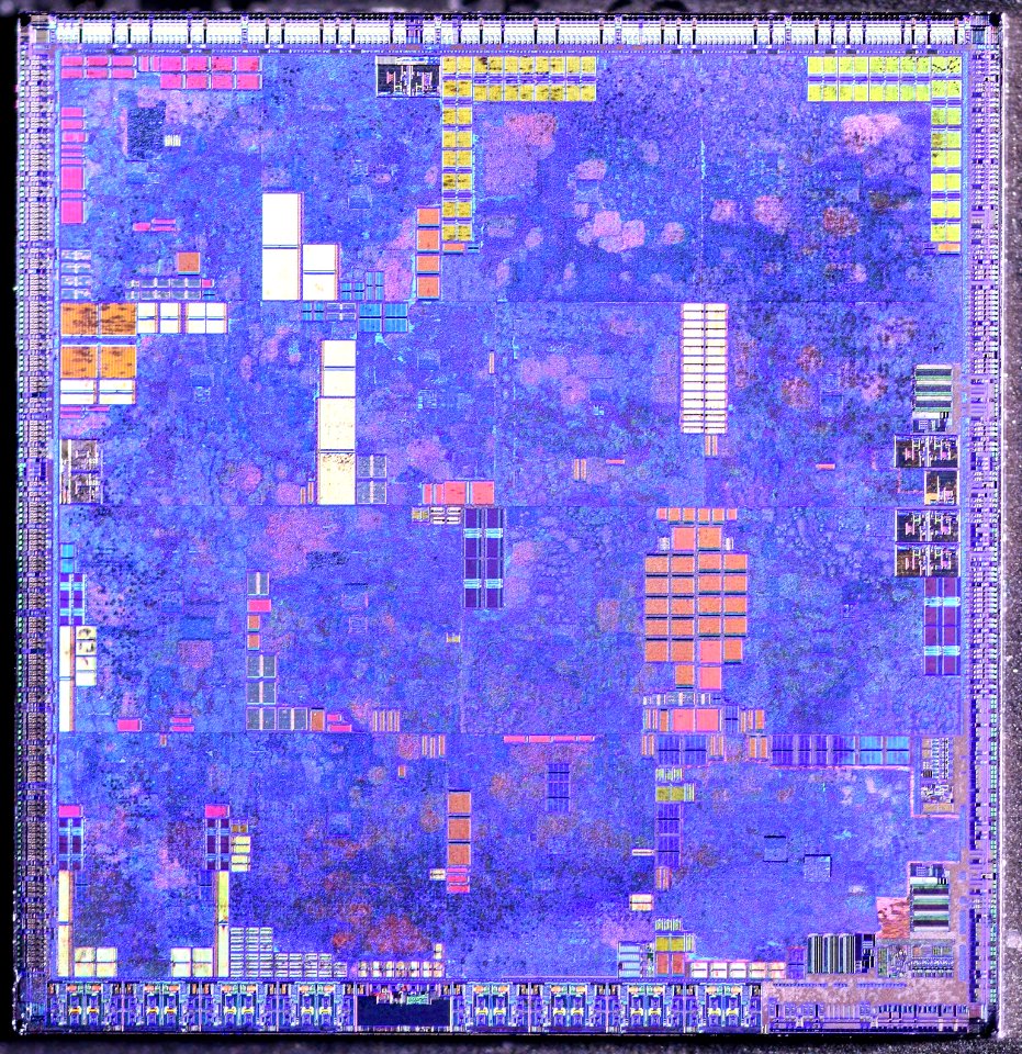 Nvidia NV43 die shot