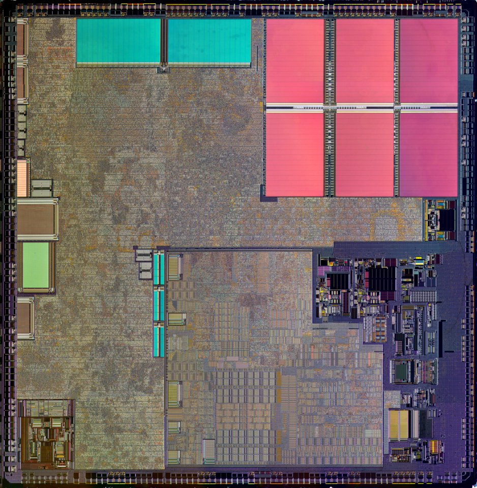 Marvell 88i6545-TFJ1 HDD controller - etched - high resolution