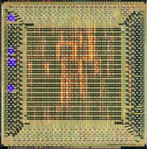Xerox Calypso die shot - top metal
