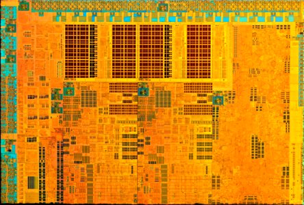Intel Sandy Bridge 2C-GT1 die shot - high resolution - stitched