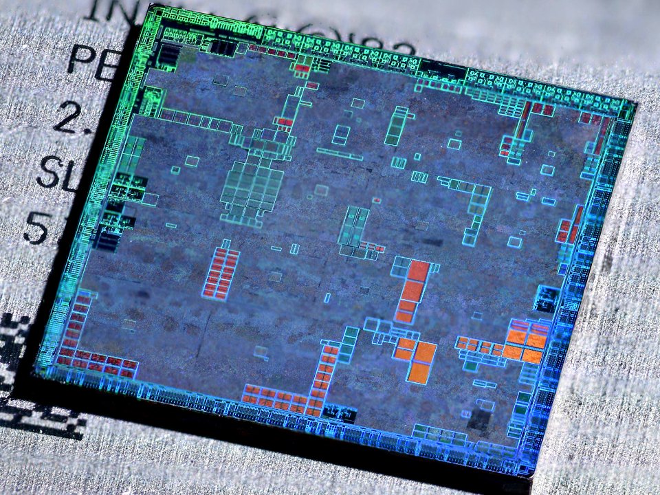 Nvidia NV43 die shot