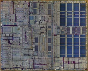 Intel Coppermine-T die shot