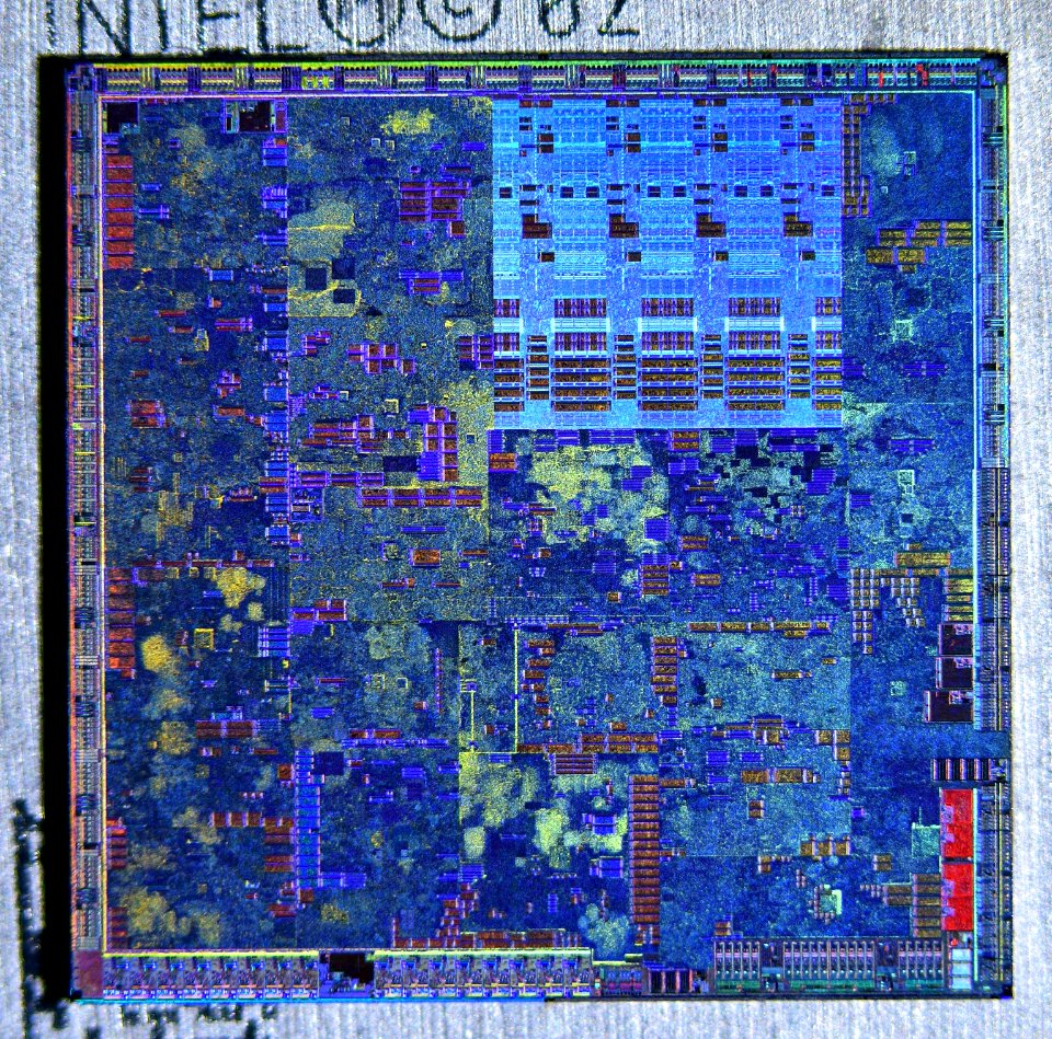 Nvidia G84 (GeForce 8600) die shot