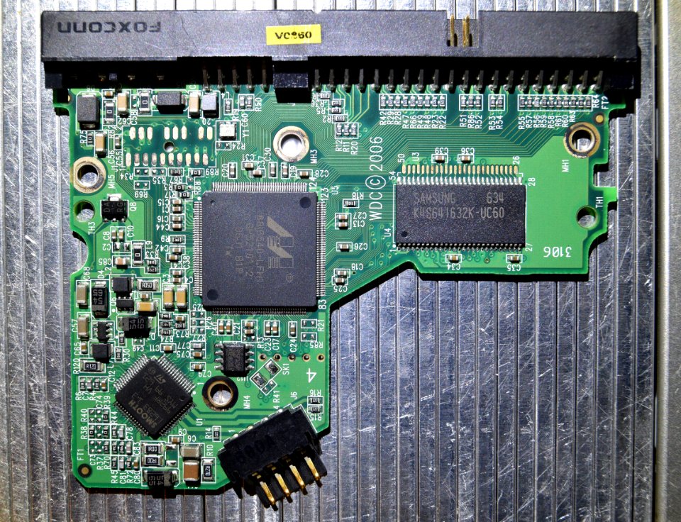 Western Digital WD400BB 3,5" HDD PCB