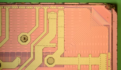 Nvidia NV44 - top metal - markings