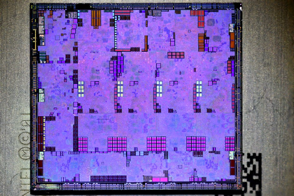 Nvidia NV40 die shot
