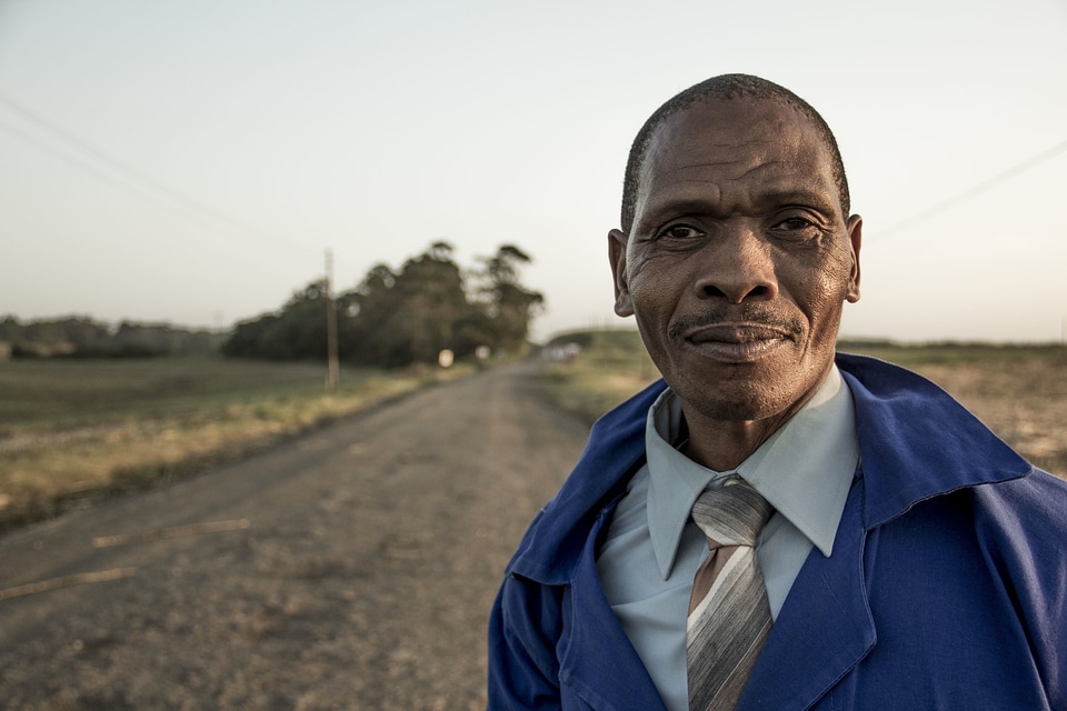 Portrait african face photo