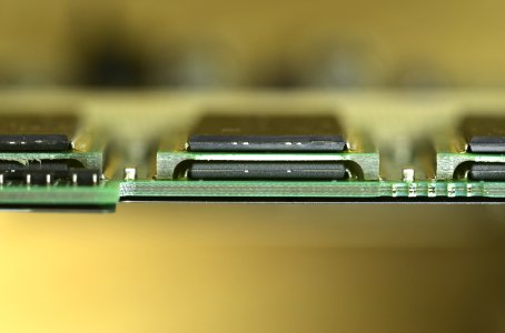 Stacked RAM on a little PCB bridge module