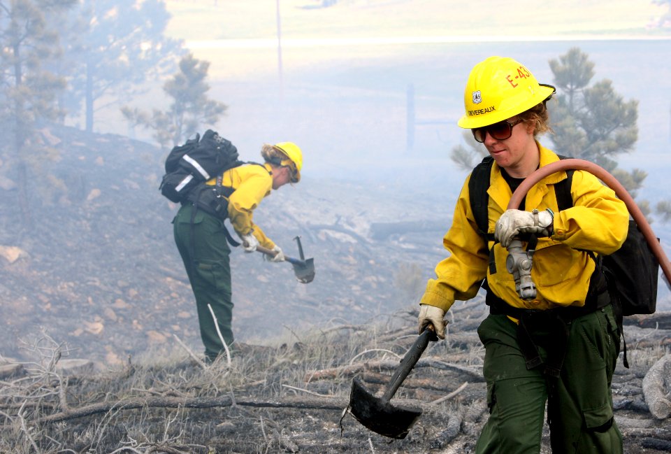 Live Fire Exercise at Fire School Training