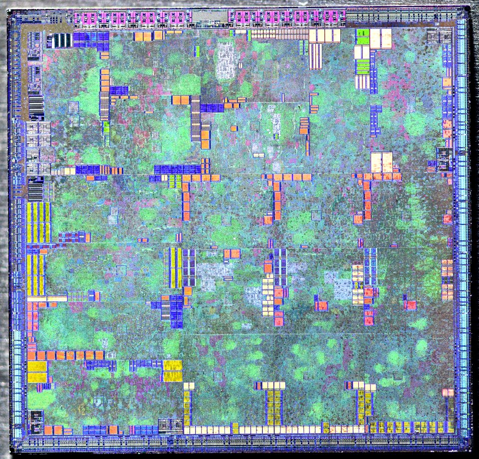 Nvidia NV42 die shot