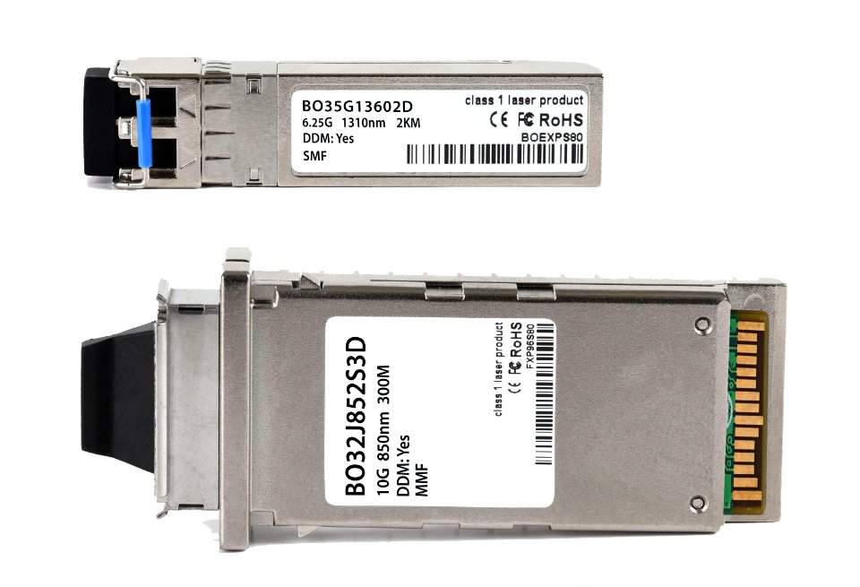 X2 vs SFP+ optical transceiver
