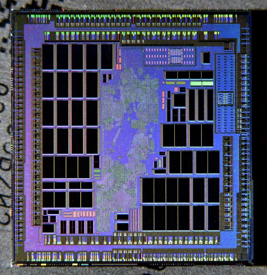 Cisco switch management chip die shot