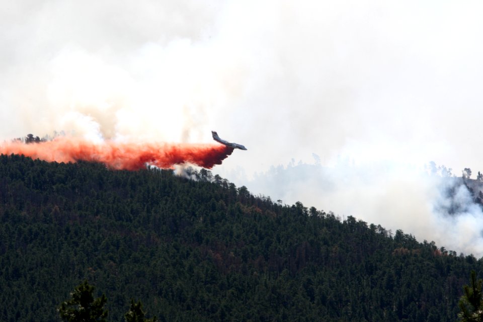 Crow Peak Fire on Northern Hills Ranger District