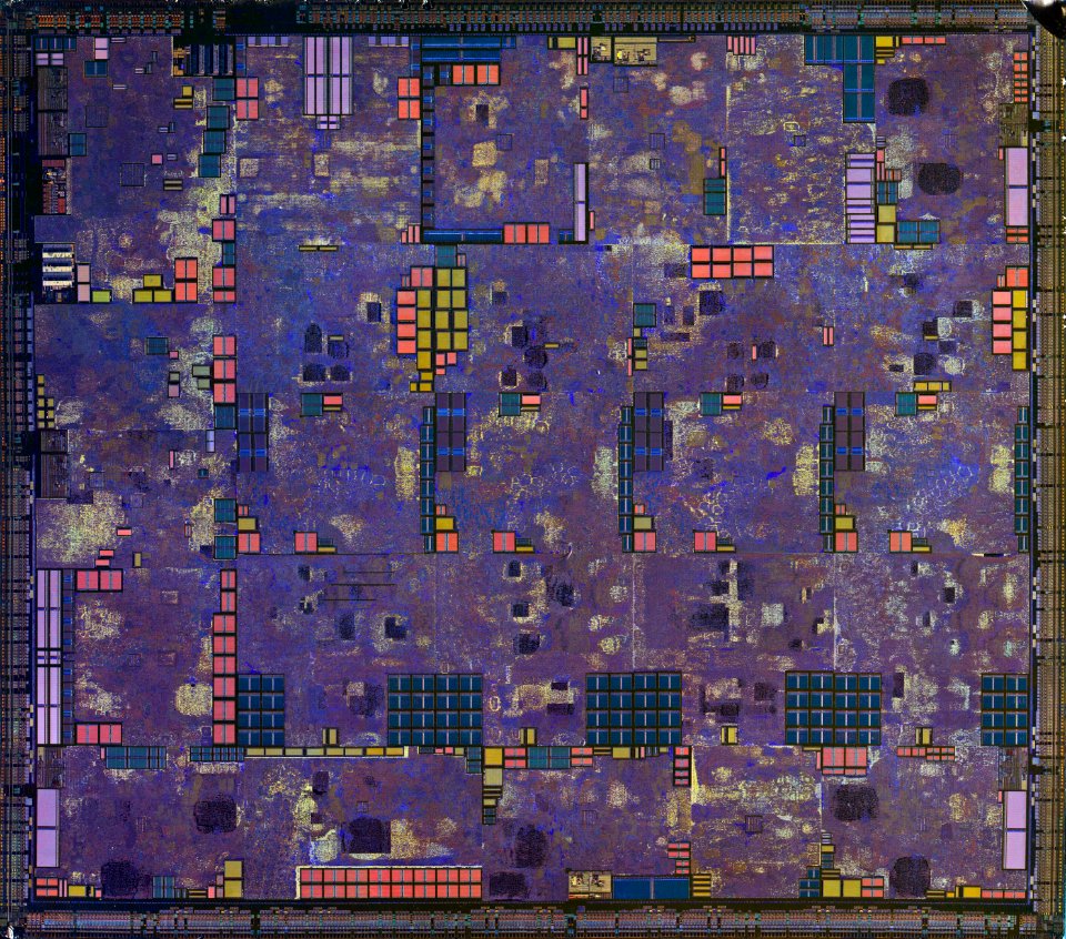 Nvidia NV40 die shot (high res - stitched)