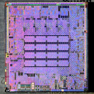 ATI RV670 die shot