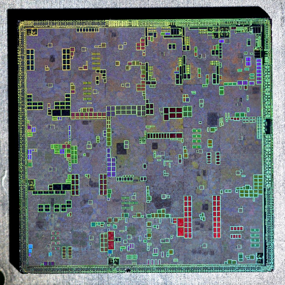Nvidia G70 die shot