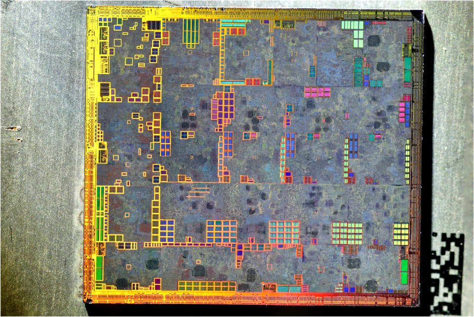 Nvidia NV40 die shot
