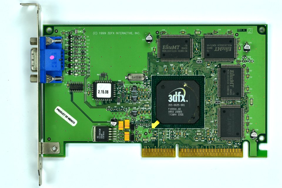 3DFX Voodoo 3 1000 front