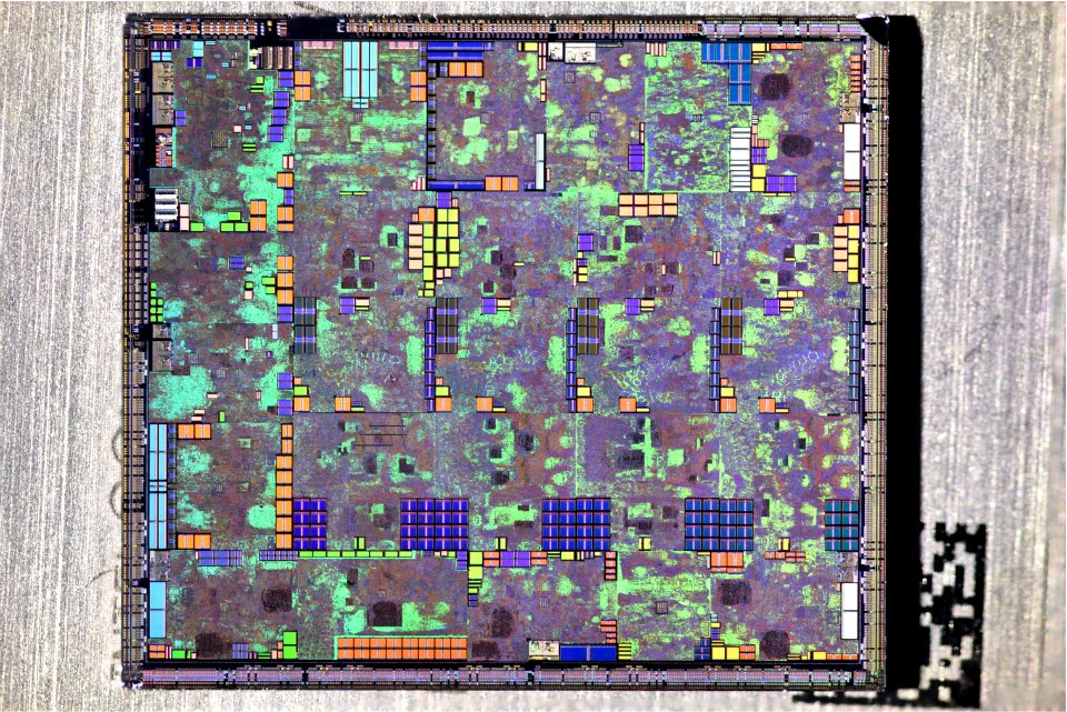 Nvidia NV40 die shot