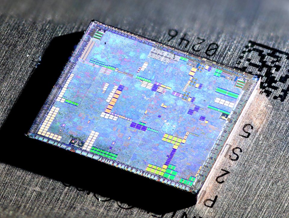 Nvidia NV44 die shot