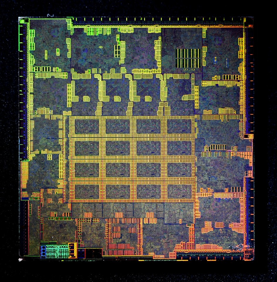 ATI R600 (Radeon HD 2900 XT / PRO / GT) die shot