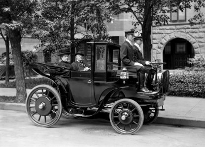 Senator Wetmore in his car