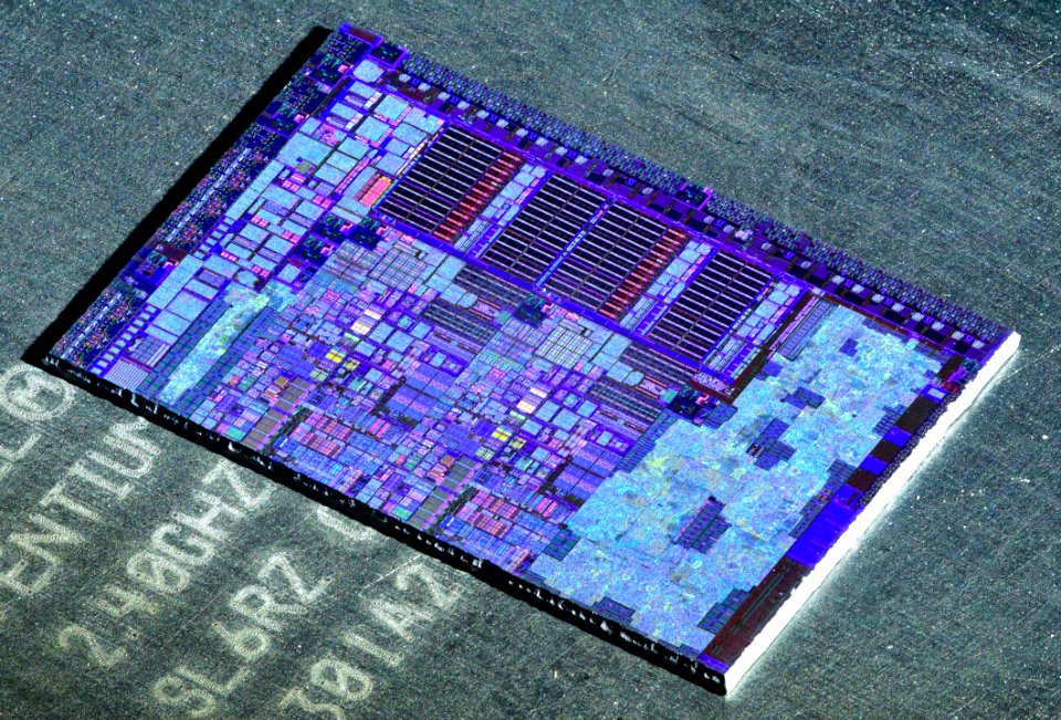 Intel Sandy Bridge 2C-GT1 die shot