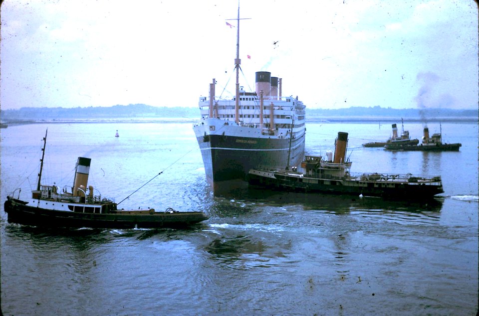 Dominion Monarch at Southampton.