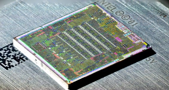 ATI RV670 die shot