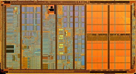 AMD Barton die shot - high resolution - stitched