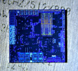 Nvidia GT218 die shot