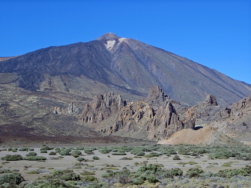 Mountain national park teide national park